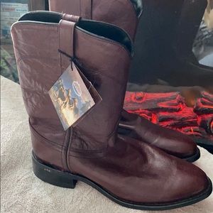 Old West cowboy roper boots model SRM4013